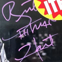 Iconsofboxing.com TOP FIGHTERS Wrestler Brett “the Hitman” Heart WWF, WWE 16x20 Auto Cert JSA