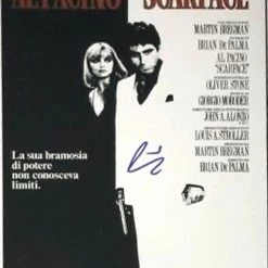 Iconsofboxing.com Tony Montana Al Pacino Autographed 11x14 Scarface Photo JSA
