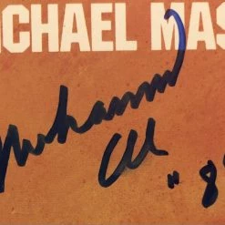 Iconsofboxing.com TOP FIGHTERS Muhammad Ali Autographed Rare Record Album Cover Hand Signed With Photo Proof