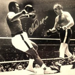 Iconsofboxing.com TOP FIGHTERS Chuck Wepner Vs Muhammad Ali Autographed Signed 8x10 Boxing Photo