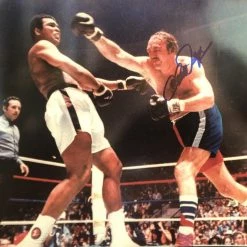 Iconsofboxing.com TOP FIGHTERS Chuck Wepner Vs Muhammad Ali Autographed Signed 8x10 Boxing Photo