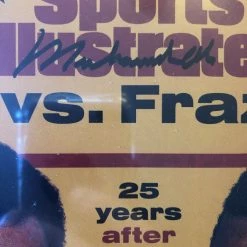 Iconsofboxing.com TOP FIGHTERS Muhammad Ali Signed Vintage SI Autographed Ali Vs Frazier Boxing Magazine