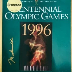 Iconsofboxing.com BOXING MEMORABILIA Muhammad Ali Signed Vintage Autographed Olympic Program Magazine