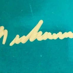 Iconsofboxing.com BOXING MEMORABILIA Muhammad Ali Signed Vintage Autographed Olympic Program Magazine