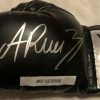 Iconsofboxing.com Andy Ruiz Autographed Black Everlast Boxing Glove In Silver Signature JSA