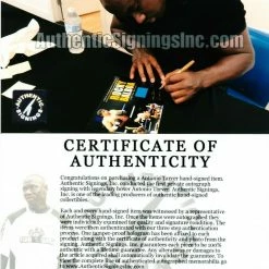 Iconsofboxing.com TOP FIGHTERS Antonio Tarver W/ Stallone Autographed ROCKY BALBOA 8x10 Used Ring ASI Proof