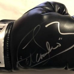 Iconsofboxing.com TOP FIGHTERS Canelo Alvarez Autographed Signed Silver Everlast Black Boxing Glove