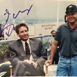 Iconsofboxing.com DAVID DUCHOVNY SIGNED 8X10 PHOTO AUTOGRAPH JSA AUTOGRAPHED X FILES ACTOR
