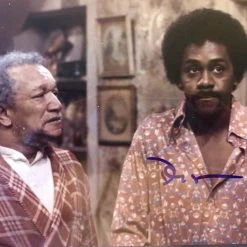 Iconsofboxing.com Demond Wilson "Lamont Sandford" Autographed 8x10 Photo Sandford And Son BOXING MEMORABILIA