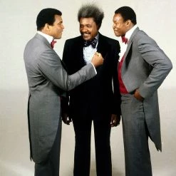 Iconsofboxing.com Hall Of Famer Don King Autographed Red Rare Reyes Boxing Glove BOXING MEMORABILIA