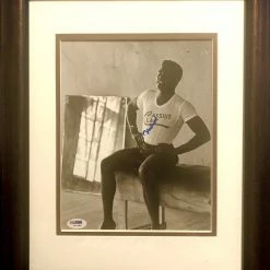 Iconsofboxing.com Muhammad Ali Framed Autographed Signed Vintage Photo PSA/DNA Cert TOP FIGHTERS