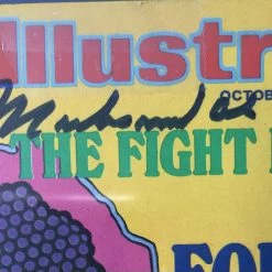 Iconsofboxing.com Muhammad Ali Vintage Autographed Signed Magazine With Full Letter JSA. TOP FIGHTERS
