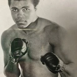 Iconsofboxing.com TOP FIGHTERS Muhammad Ali Vintage Autographed Signed Photo With Inscription And Dated JSA.
