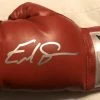Iconsofboxing.com Errol Spence Jr. Silver Autographed Signed Red Boxing Glove Certified. TOP FIGHTERS