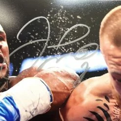Iconsofboxing.com TOP FIGHTERS Floyd Mayweather Jr. Vs McGregor Signed 11x14 Photo (Beckett COA)