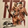 Iconsofboxing.com Felix "Tito" Trinidad Signed Black Autographed 8x10 Size Boxing Photo JSA TOP FIGHTERS