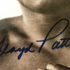 Iconsofboxing.com Floyd Patterson Professional Boxing Champion Autographed SI Magazine Cover