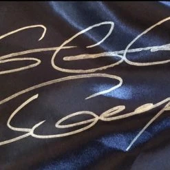 Iconsofboxing.com Autographed Gennady Golovkin Triple GGG Custom Print Boxing Trunks BOXING MEMORABILIA