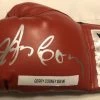 Iconsofboxing.com Gerry Cooney Signed Autographed Red And Silver Everlast Boxing Glove TOP FIGHTERS