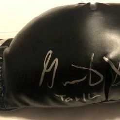Iconsofboxing.com TOP FIGHTERS Gervonta Tank Davis Autographed Signed Everlast Black Boxing Glove Rare!