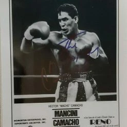 Iconsofboxing.com Hector "Macho Man" Camacho Signed 8x10 Photo (COA)