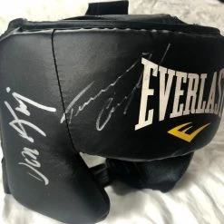 Iconsofboxing.com BOXING MEMORABILIA Boxing Headgear Autographed By Terence Crawford And Errol Spence Jr. JSA Cert