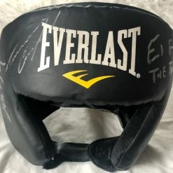 Iconsofboxing.com BOXING MEMORABILIA Boxing Headgear Autographed By Terence Crawford And Errol Spence Jr. JSA Cert