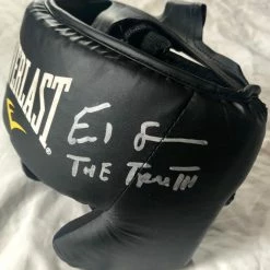 Iconsofboxing.com BOXING MEMORABILIA Boxing Headgear Autographed By Terence Crawford And Errol Spence Jr. JSA Cert