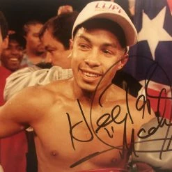 Iconsofboxing.com TOP FIGHTERS Hector "Machito" Camacho Jr. Signed Autographed 8x10 Boxing Photo