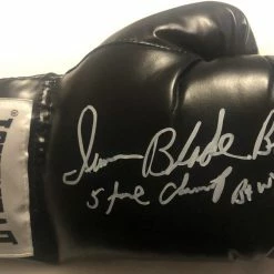 Iconsofboxing.com Iran "The Blade" Barkley Autographed Signed Everlast Boxing Glove