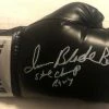 Iconsofboxing.com TOP FIGHTERS Iran "The Blade" Barkley Autographed Signed Everlast Boxing Glove