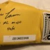 Iconsofboxing.com Jose Canseco Autographed Signed Reyes Yellow Rare Boxing Glove Certified FEATURED