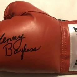 Iconsofboxing.com Kenny Bayless Autographed Everlast Boxing Glove In Black Signature Certified