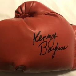 Iconsofboxing.com Kenny Bayless Autographed Everlast Boxing Glove In Black Signature Certified