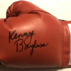 Iconsofboxing.com Kenny Bayless Autographed Everlast Boxing Glove In Black Signature Certified