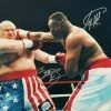 Iconsofboxing.com Larry Holmes & Butterbean Signed 16x20 Photo Holmes Last Fight JSA COA