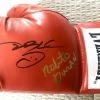 Iconsofboxing.com TOP FIGHTERS Sugar Ray Leonard & Roberto Duran Signed Autographed Everlast Boxing Glove