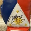 Iconsofboxing.com MANNY PACQUIAO SIGNED AUTO PHILIPPINE FLAG RIGHT BOXING GLOVE PSA Mayweather #2 TOP FIGHTERS