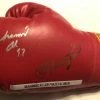 Iconsofboxing.com Muhammad Ali And Joe Frazier Autographed Vintage Everlast Red Boxing Glove SOP Certified