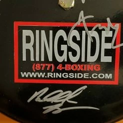 Iconsofboxing.com TOP FIGHTERS MULTI SIGNED RINGSIDE BOXING BELL ZAB JUDAH, MICHAEL MOORER, PERNELL WHITAKER