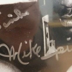 Iconsofboxing.com Leon Spinks Michael Spinks Signed Autographed 11x14 Photo Fanatics TOP FIGHTERS