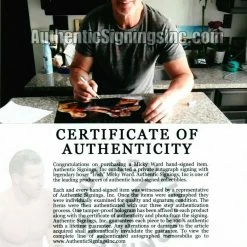 Iconsofboxing.com TOP FIGHTERS Micky Ward "Fight Of The Century" Autographed 11x14 Vs Arturo Gatti ASI Proof