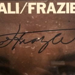 Iconsofboxing.com Muhammad Ali Vs Joe Frazier Dual Signed SSG/OA 8x10 Boxing Magazine Cover Autographed