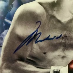 Iconsofboxing.com TOP FIGHTERS Muhammad Ali Signed Color 24x12 Size Rare Autographed Photo Online Authentics