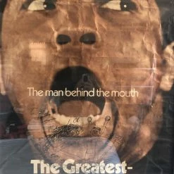 Iconsofboxing.com Muhammad Ali Signed Rare 1 Of 1 Piece HUGE Size B/W Photo Sketch And Dated. BOXING MEMORABILIA