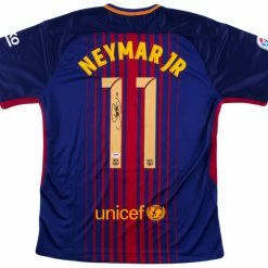 Iconsofboxing.com Neymar Signed Nike Barcelona Jersey (PSA COA) BOXING MEMORABILIA