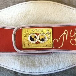 Iconsofboxing.com Oleksandr Usyk Autographed Rare Champ IBF Belt, Signed In Person.