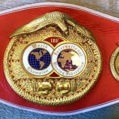 Iconsofboxing.com Oleksandr Usyk Autographed Rare Champ IBF Belt, Signed In Person.