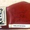 Iconsofboxing.com Pernell Whitaker Signed Red Rare Reyes Boxing Glove Signed HOF 2007,