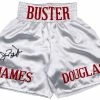 Iconsofboxing.com Buster Douglas Signed Boxing Shorts (JSA COA)